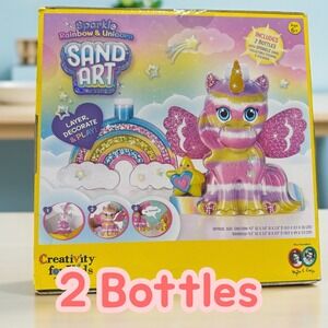 Creativity for Kids Sparkle Rainbow Unicorn Sand Art Kit Ages 6 Plus